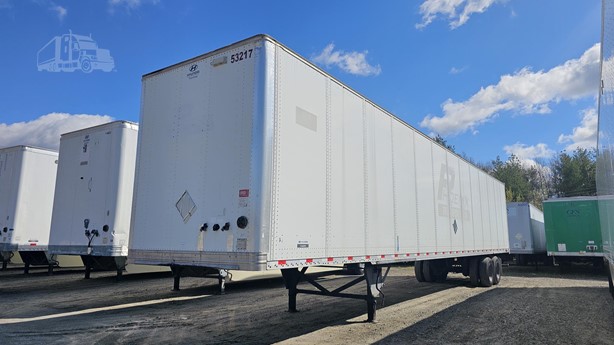 Dry van trailer in the JP Rivard yard